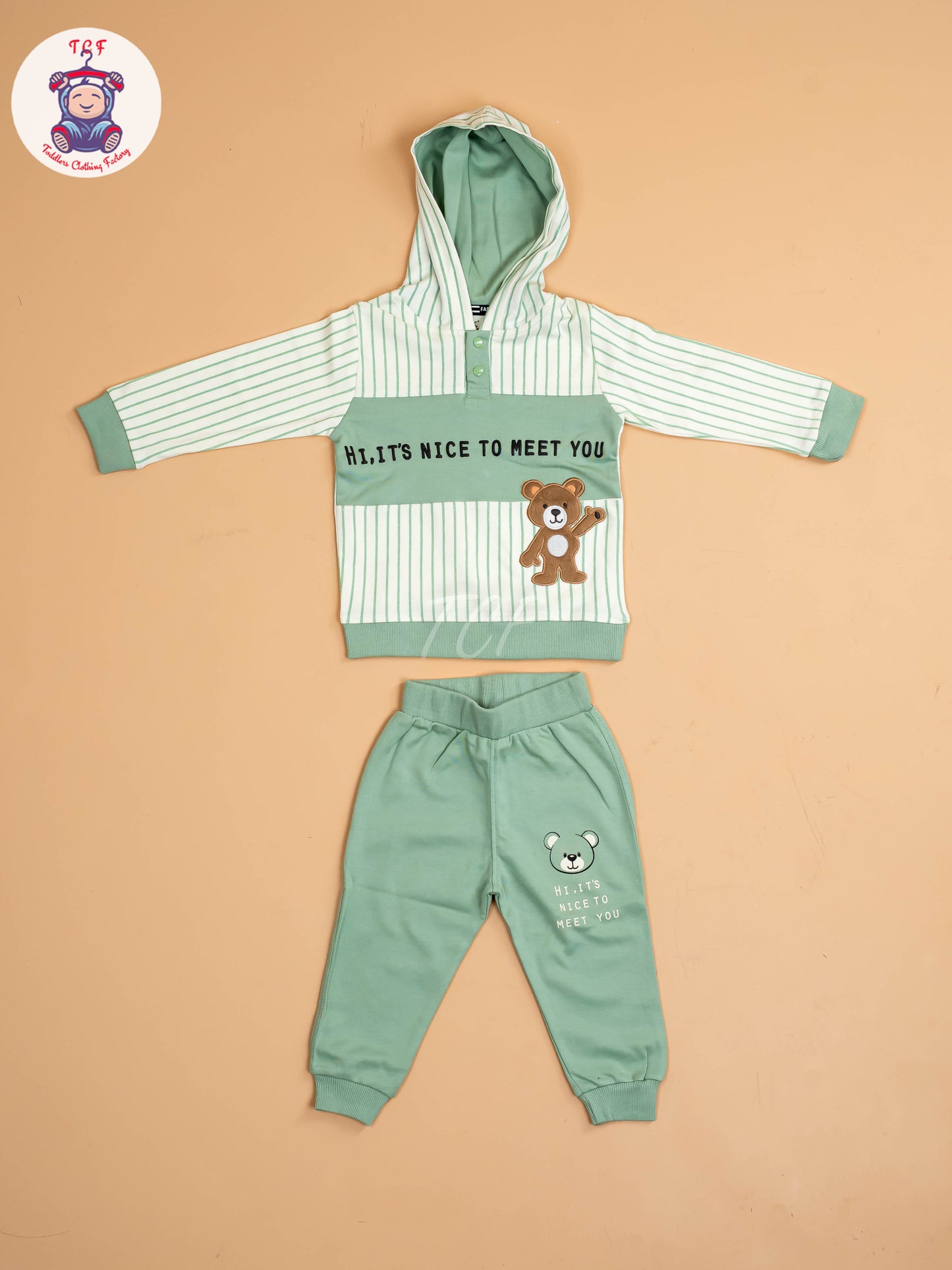 Green - T-Shirts With Shirt and Shorts