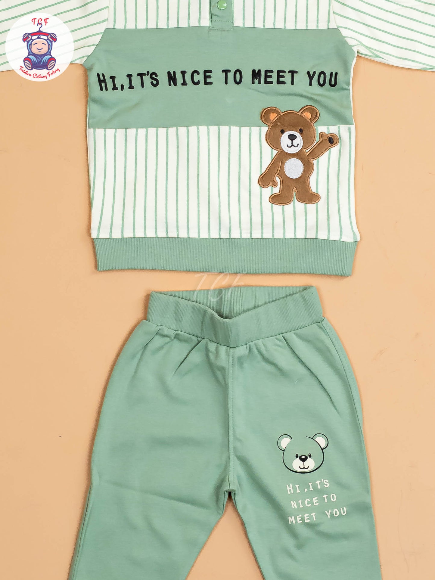 Green - T-Shirts With Shirt and Shorts