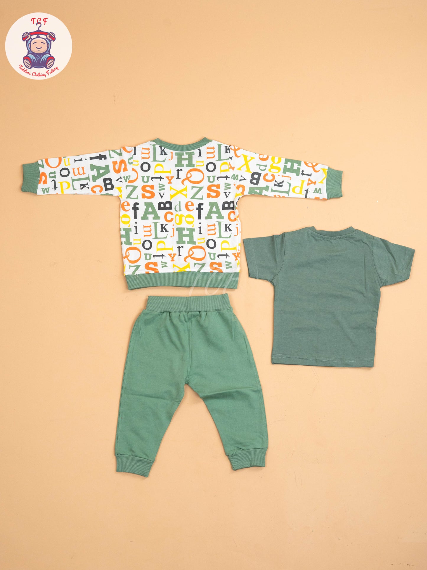 Pista - Printed Full Hand Shirt With Plain Pant