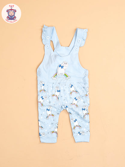 White & Sky Blue  - Jumpsuits