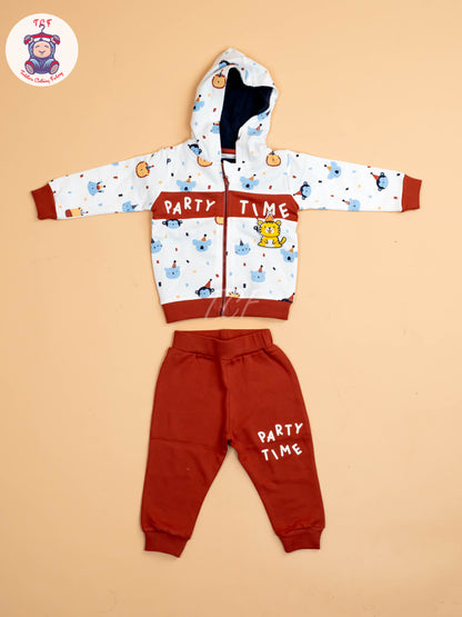 Brown - Boys Marvel Jogger set