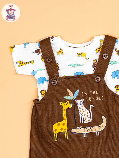 White & Brown  - Jumpsuits