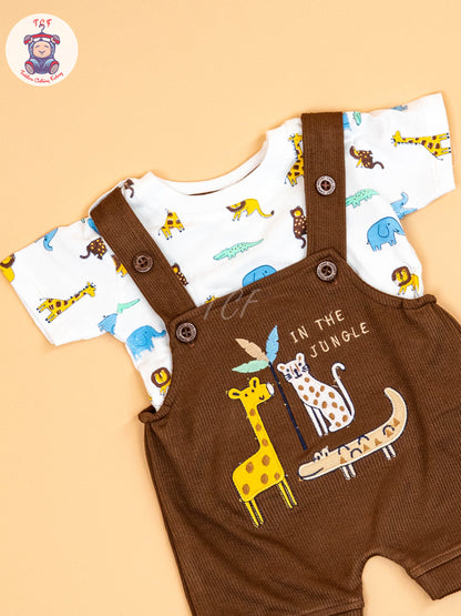 White & Brown  - Jumpsuits