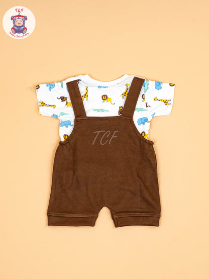 White & Brown  - Jumpsuits