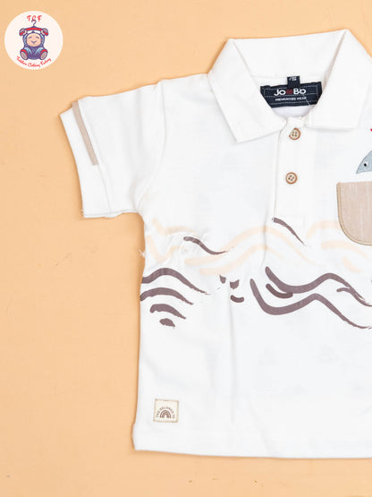 Beige - T- Shirts & Shorts