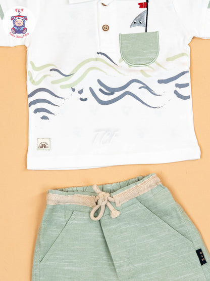 Green - T- Shirts & Shorts