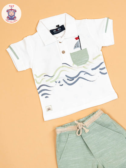 Green - T- Shirts & Shorts