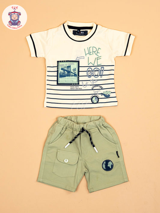 Green  - T- Shirts & Shorts
