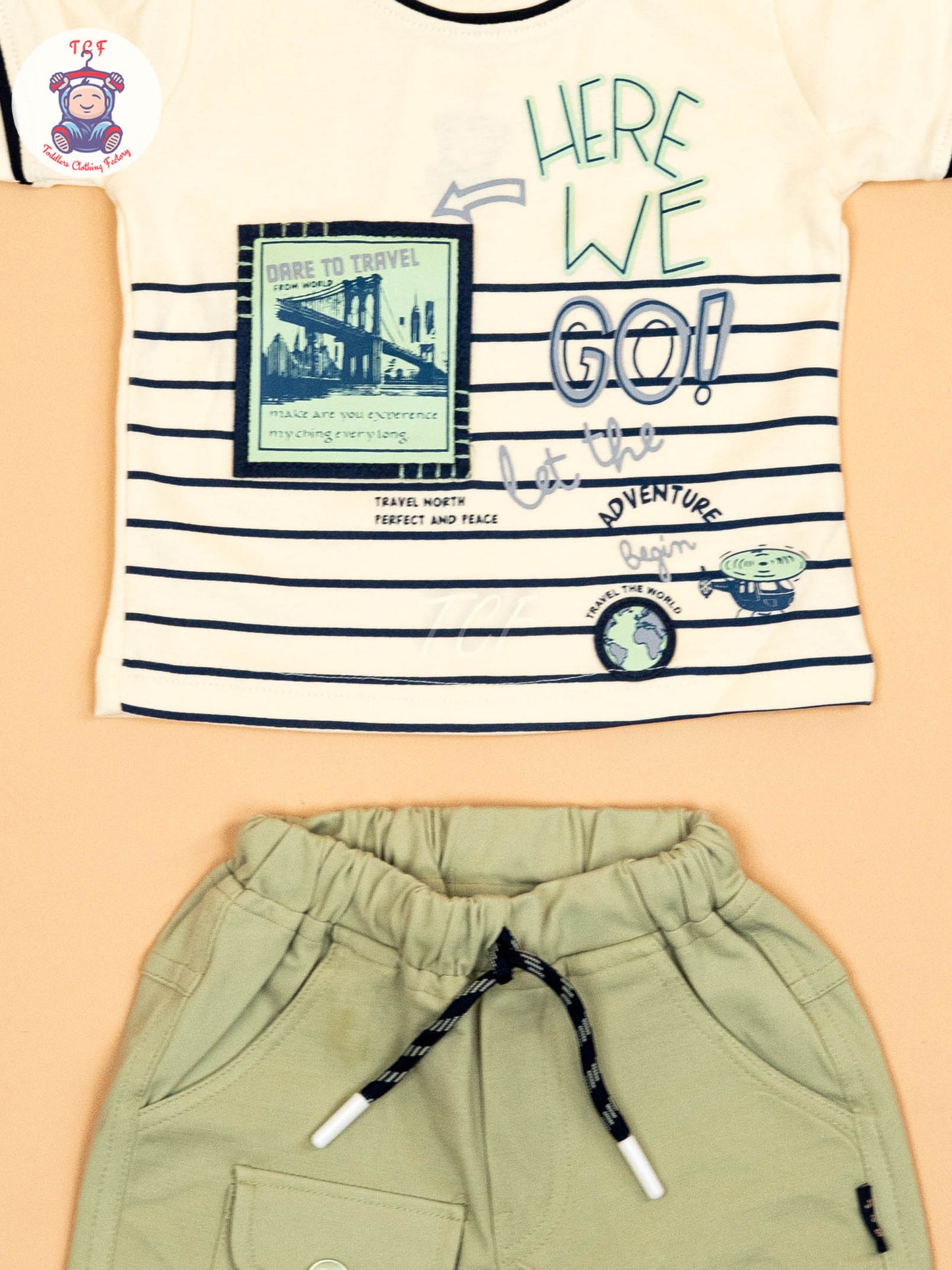 Green  - T- Shirts & Shorts