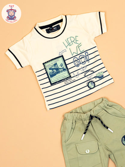 Green  - T- Shirts & Shorts