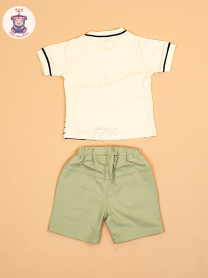 Green  - T- Shirts & Shorts
