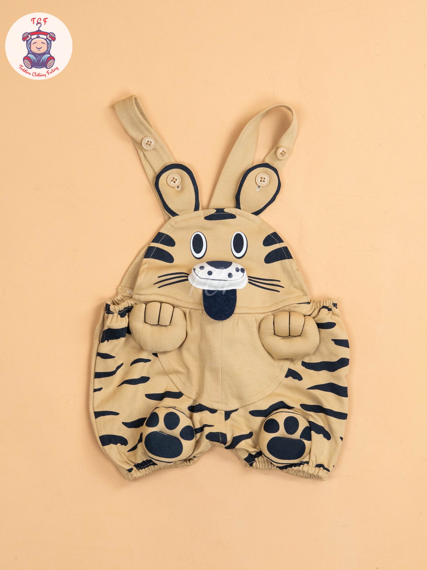 White & Beige  - Cat Jumpsuits