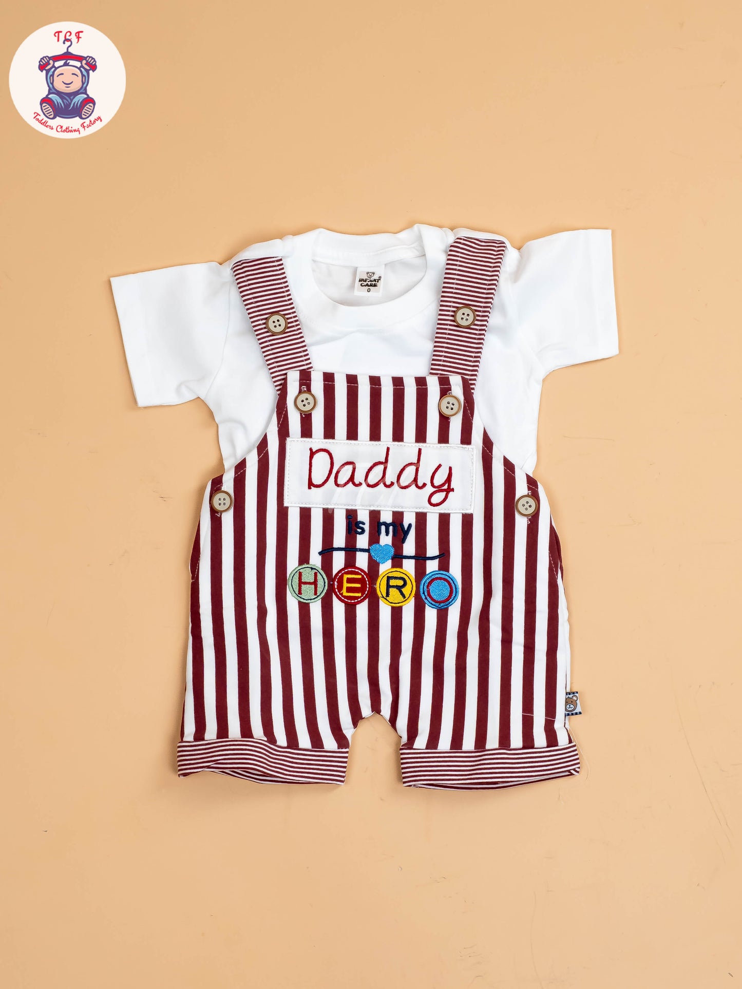 White & Maroon - T-Shirts & Jumpsuits