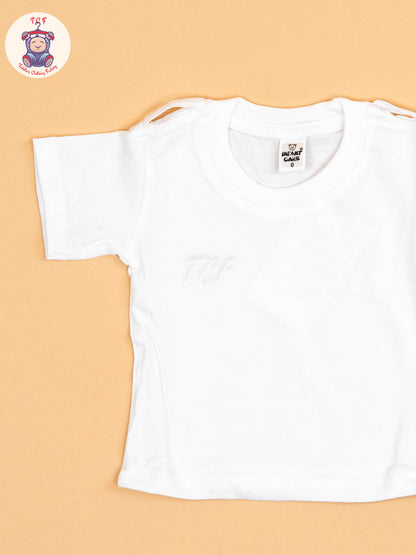 White & Navy - T-Shirts & Jumpsuits