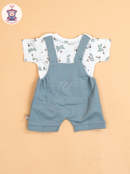 White & Grey - T-Shirts & Jumpsuits