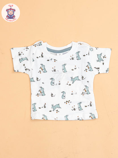 White & Grey - T-Shirts & Jumpsuits