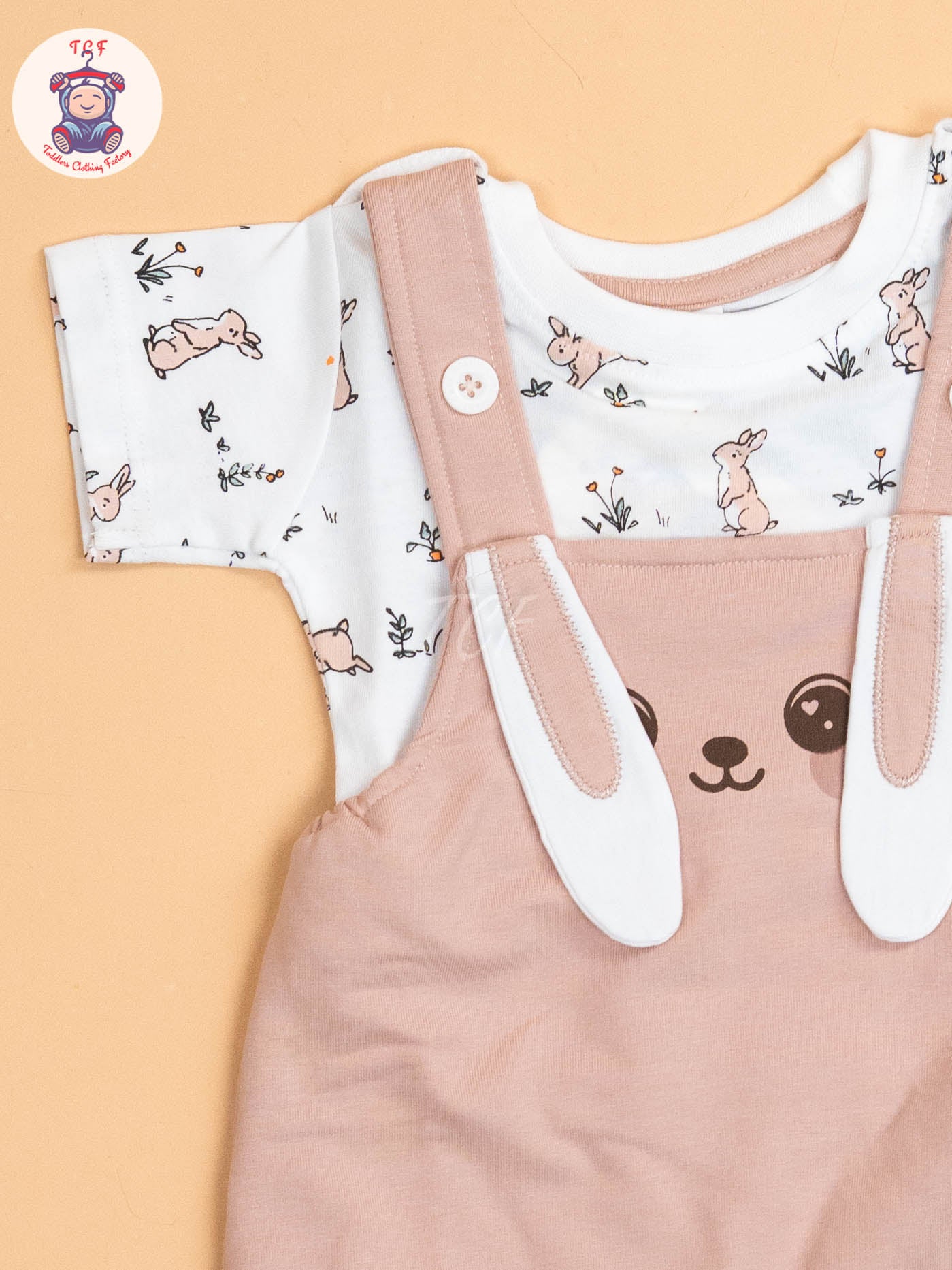 White & Fawn - T-Shirts & Jumpsuits