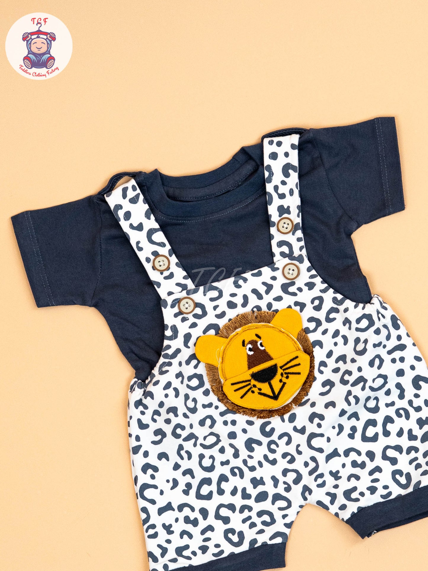 White & Navy Blue - T-Shirts & Jumpsuits