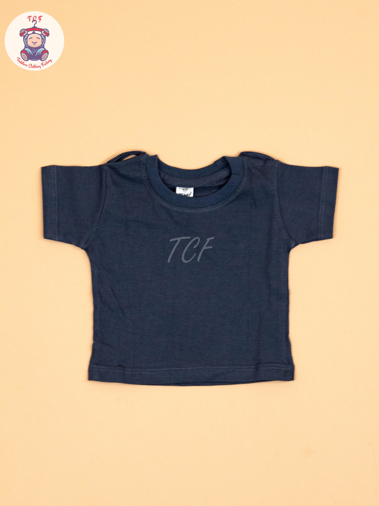 White & Navy Blue - T-Shirts & Jumpsuits