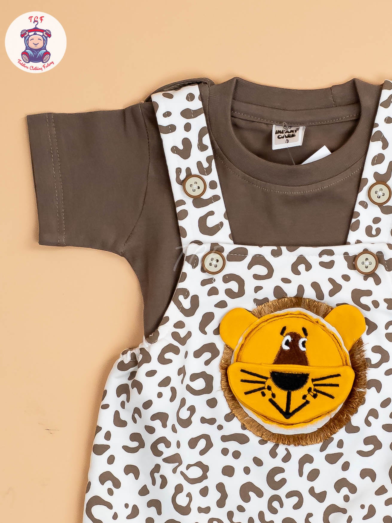 White & Brown - T-Shirts & Jumpsuits