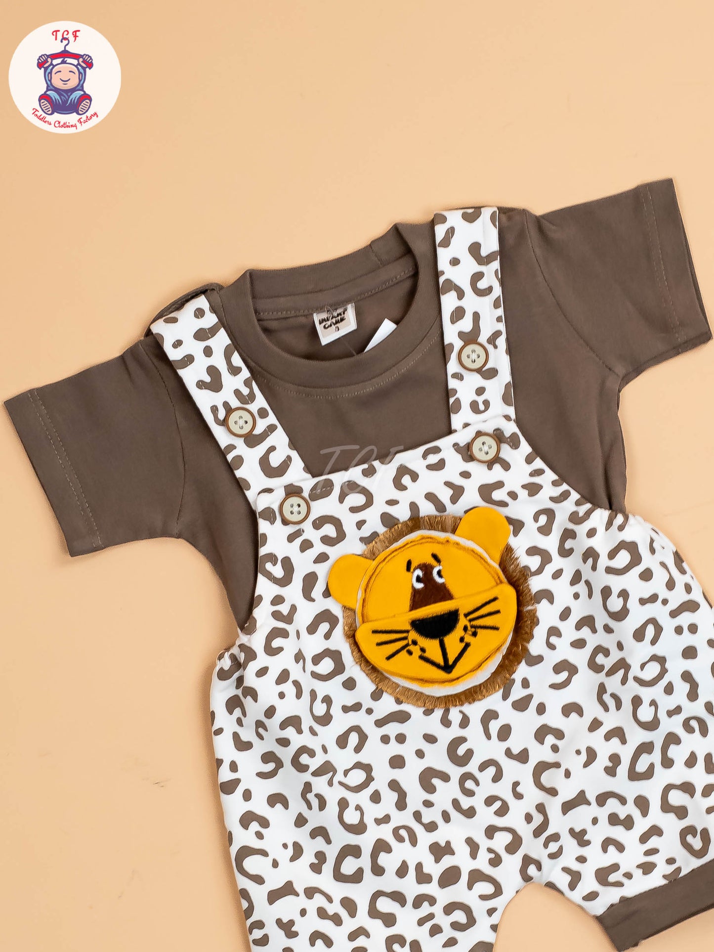 White & Brown - T-Shirts & Jumpsuits