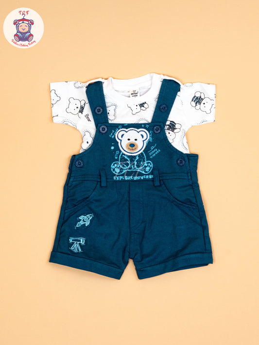 White & Blue - T-Shirts & Jumpsuits