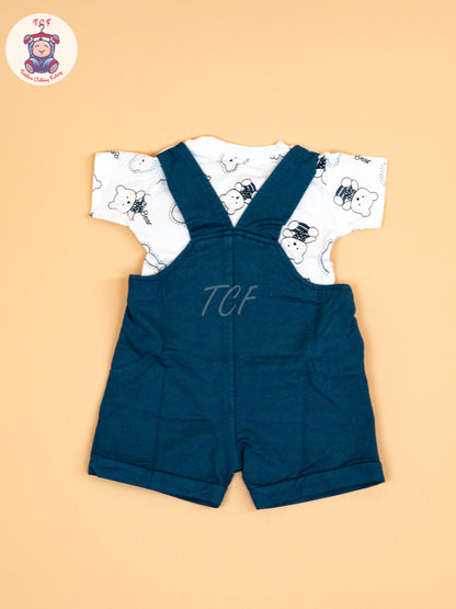 White & Blue - T-Shirts & Jumpsuits