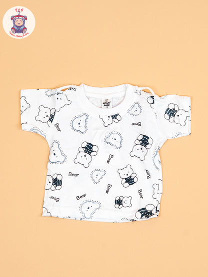 White & Blue - T-Shirts & Jumpsuits