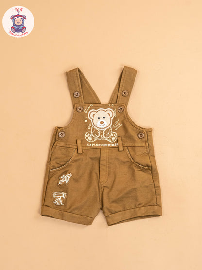 White & Brown- T-Shirts & Jumpsuits