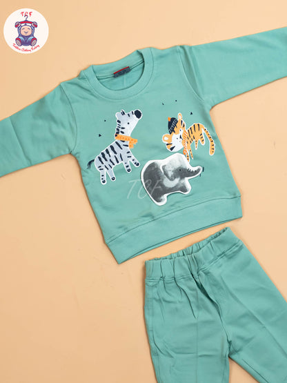 Green - T-Shirts & Shorts