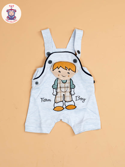 White & Blue-Jumpsuits