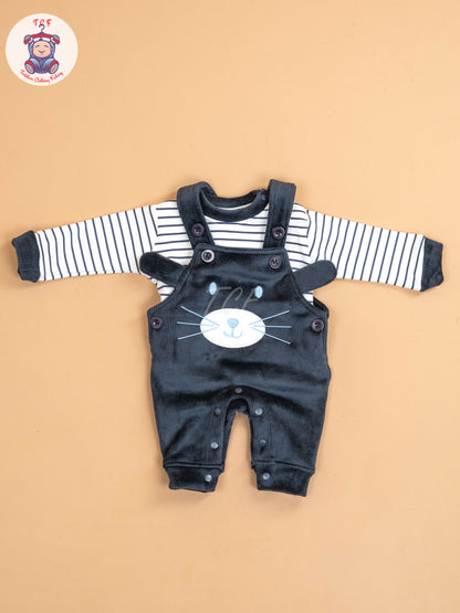 White & Navy Blue -  Jumpsuits