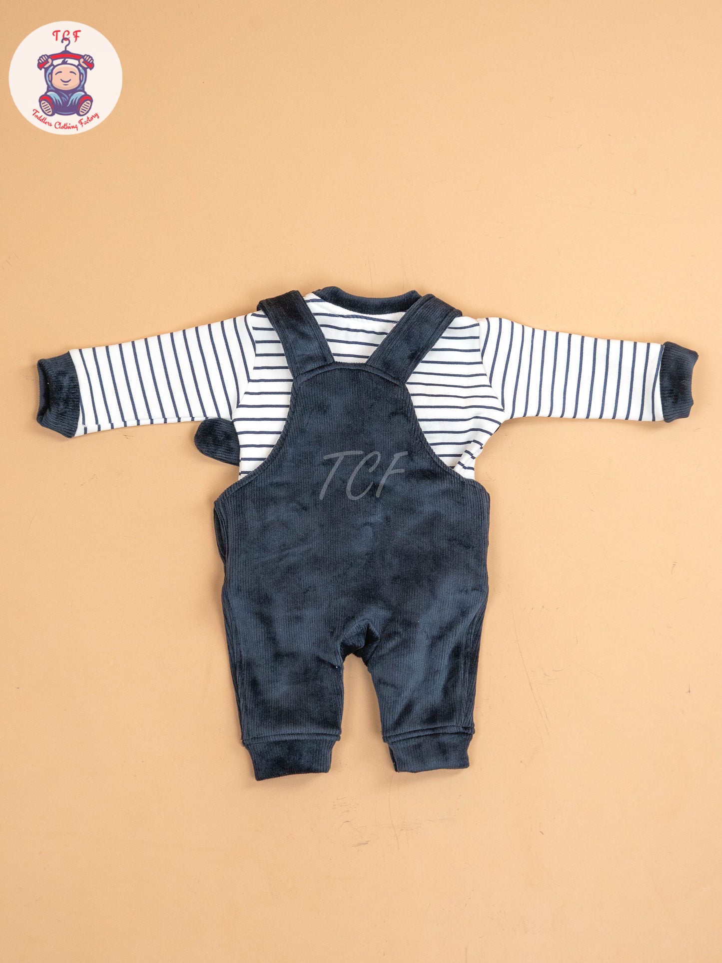 White & Navy Blue -  Jumpsuits