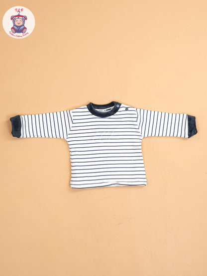 White & Navy Blue -  Jumpsuits