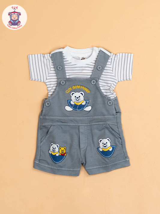 White & Grey - T-Shirts & Jumpsuits