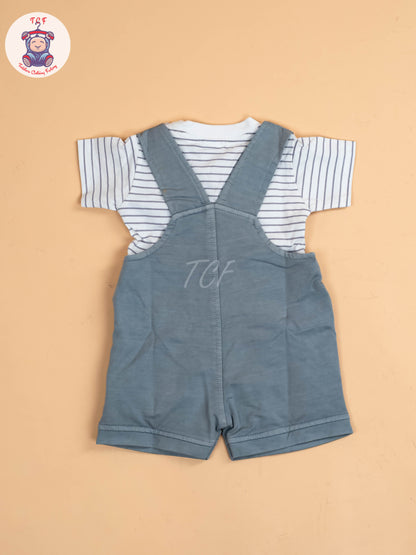 White & Grey - T-Shirts & Jumpsuits