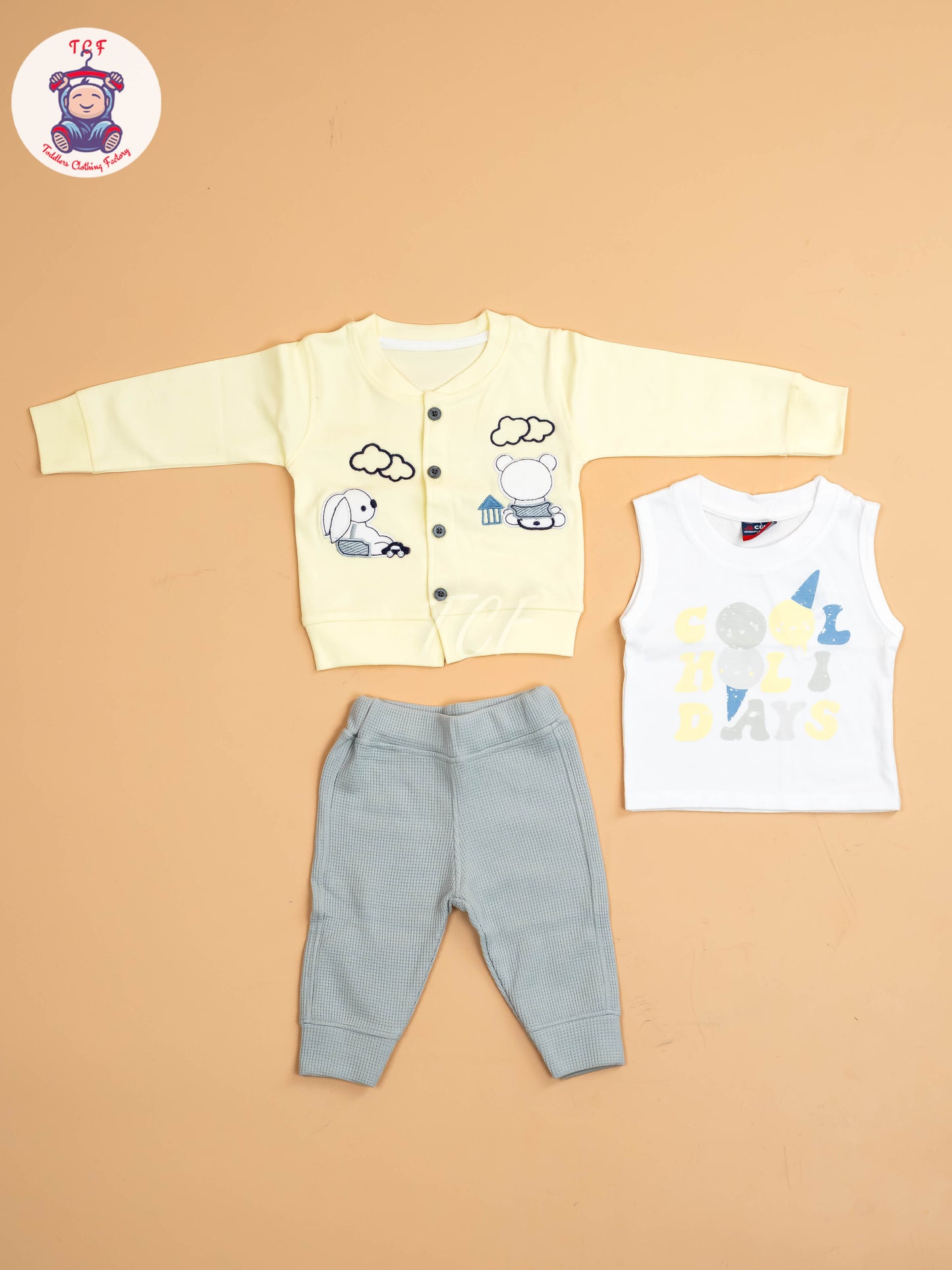 Yellow -T-Shirts & Shorts