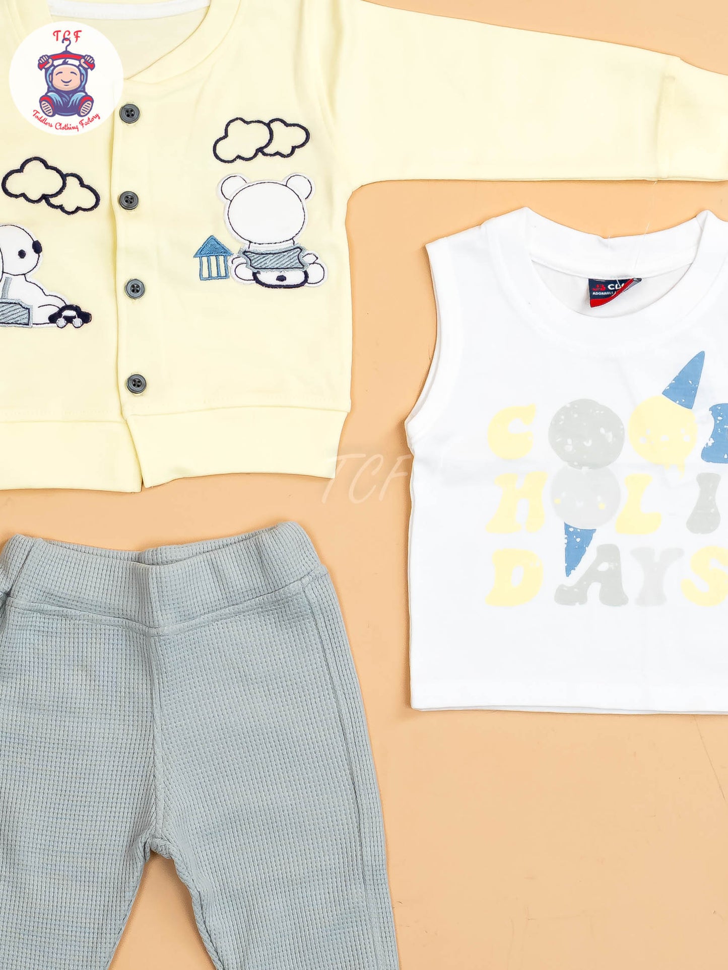 Yellow -T-Shirts & Shorts