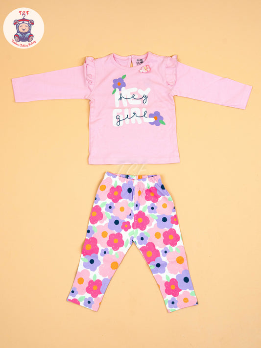Pink-T-Shirts & Shorts