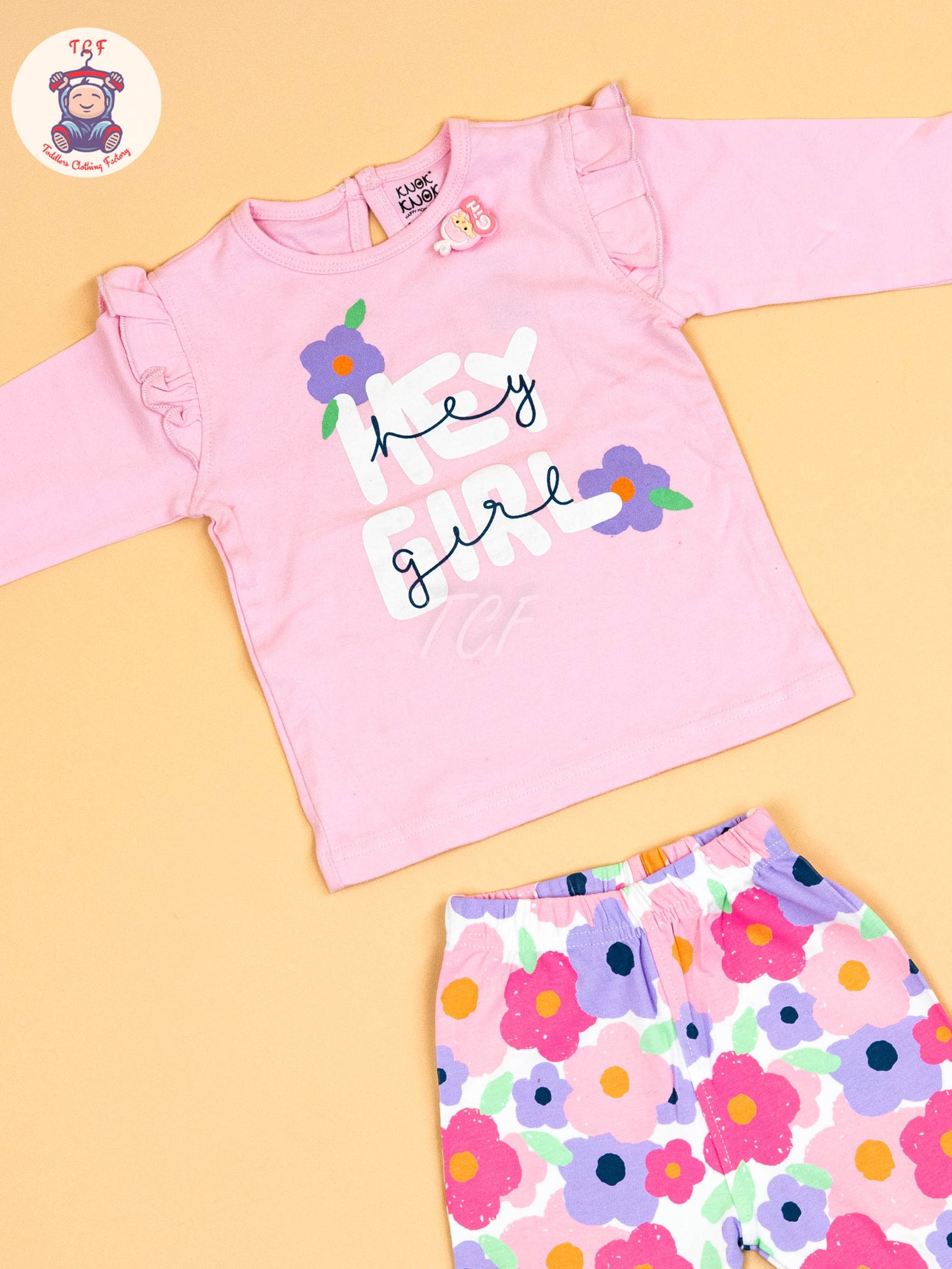 Pink-T-Shirts & Shorts