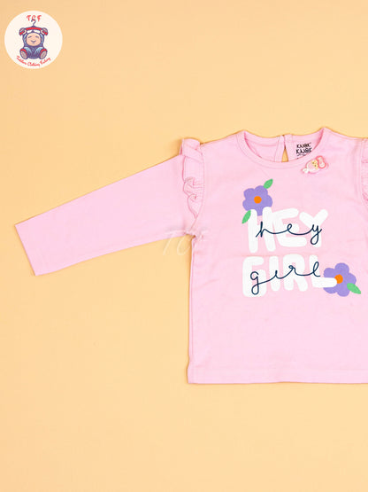 Pink-T-Shirts & Shorts