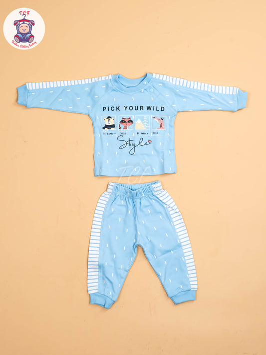 Sky Blue  - T-Shirts & Shorts