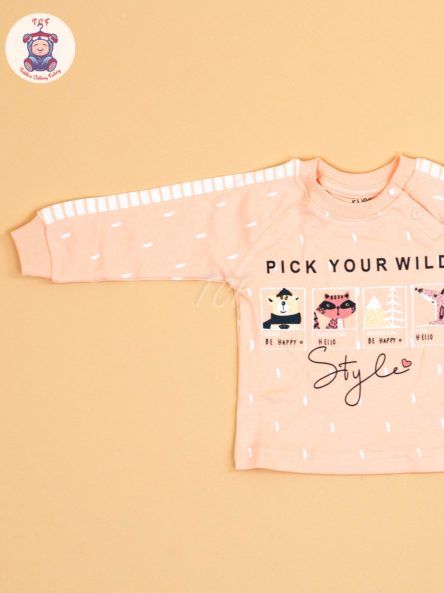 Peach -T-Shirts & Shorts