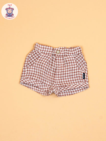 Rust  & White   - T-Shirts & Shorts