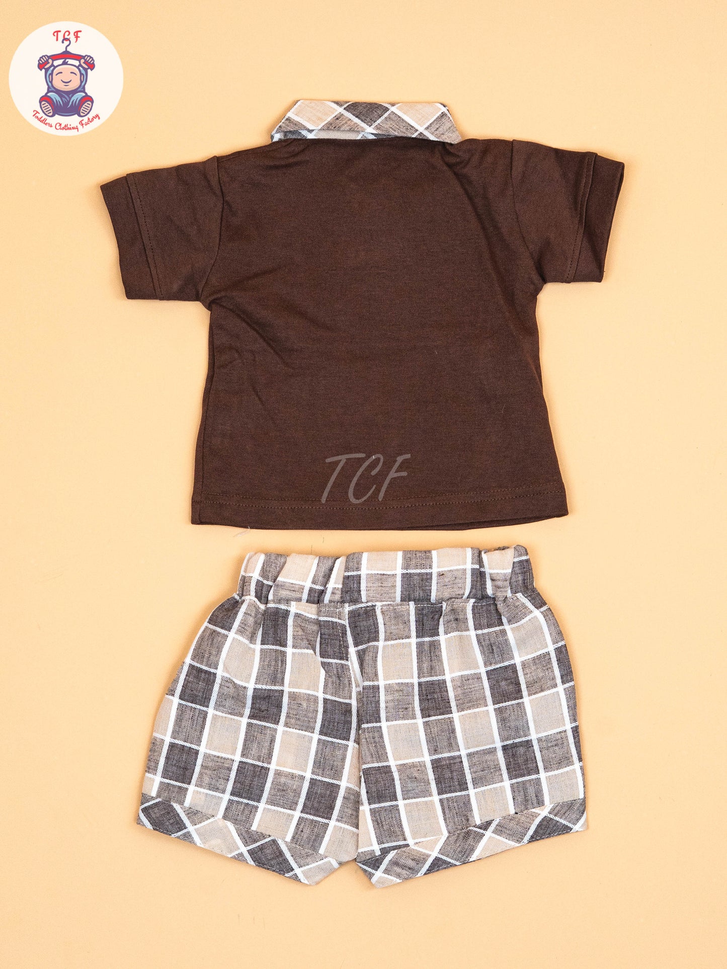 Brown   - T-Shirts & Shorts