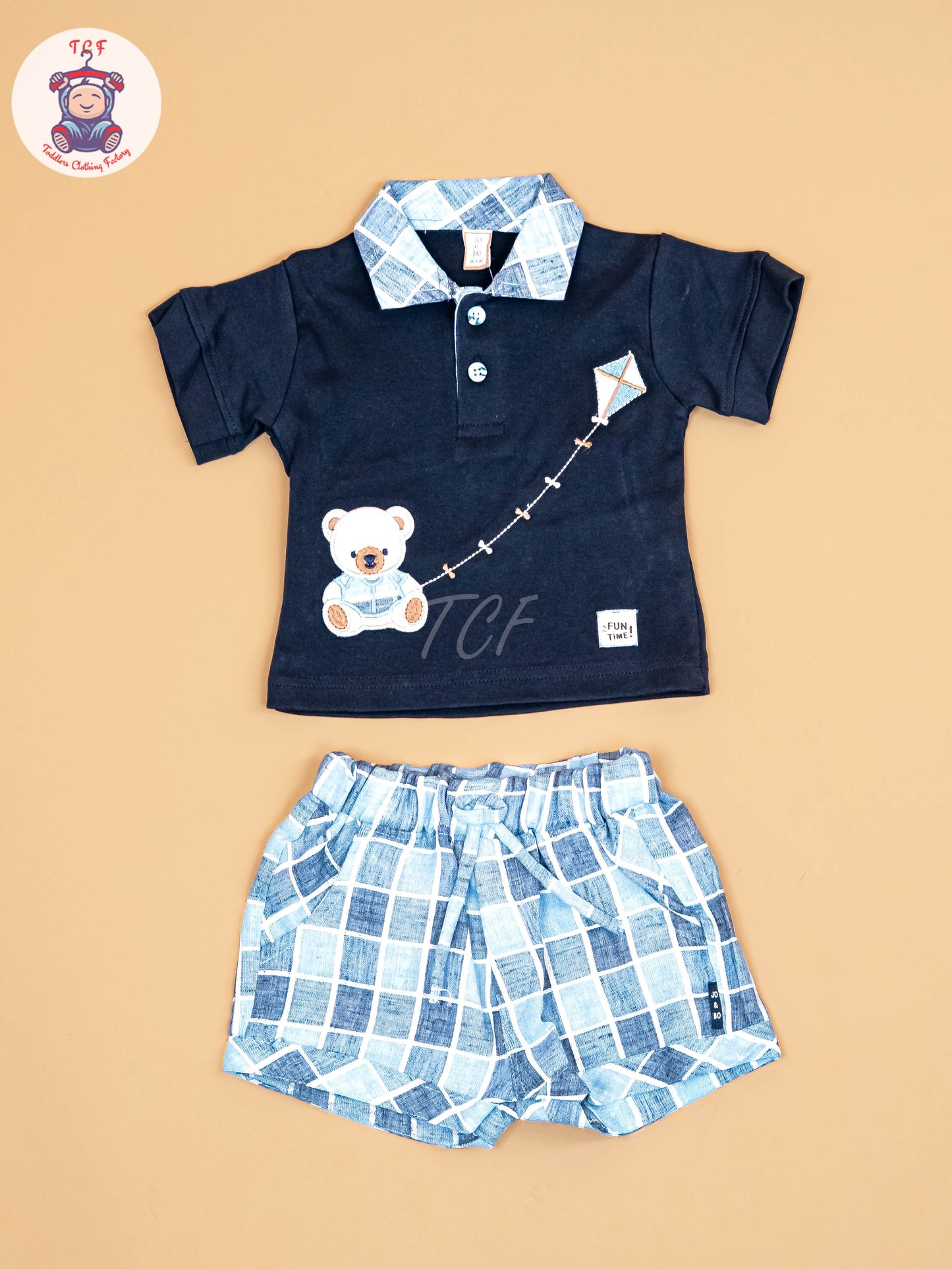 Navy Blue  - T-Shirts & Shorts