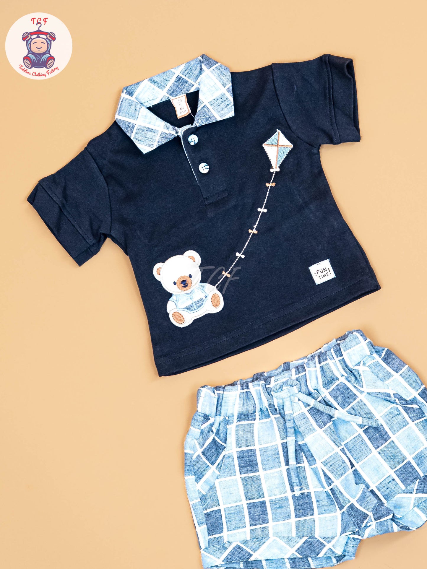 Navy Blue  - T-Shirts & Shorts
