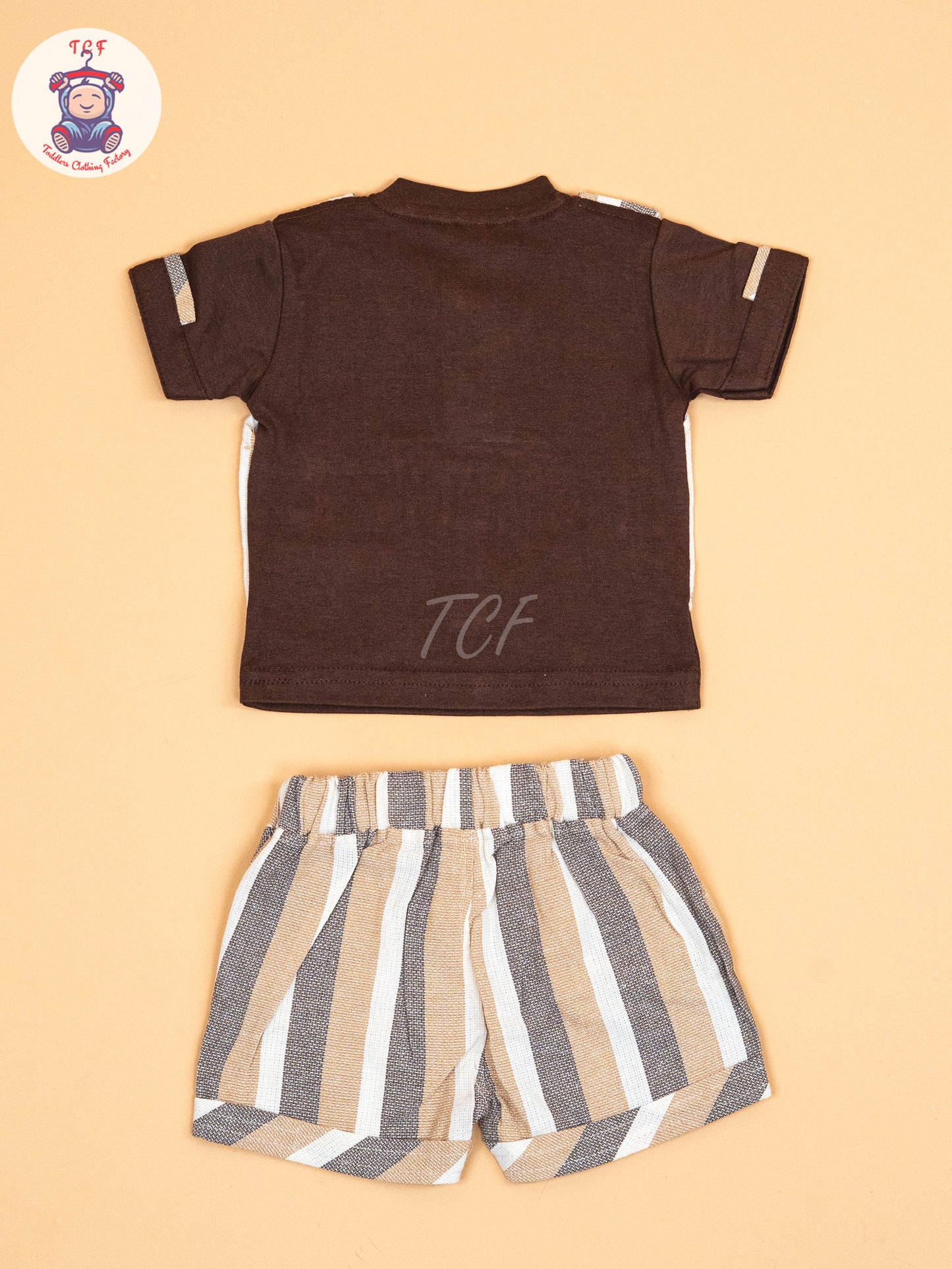Brown - T-Shirts & Shorts