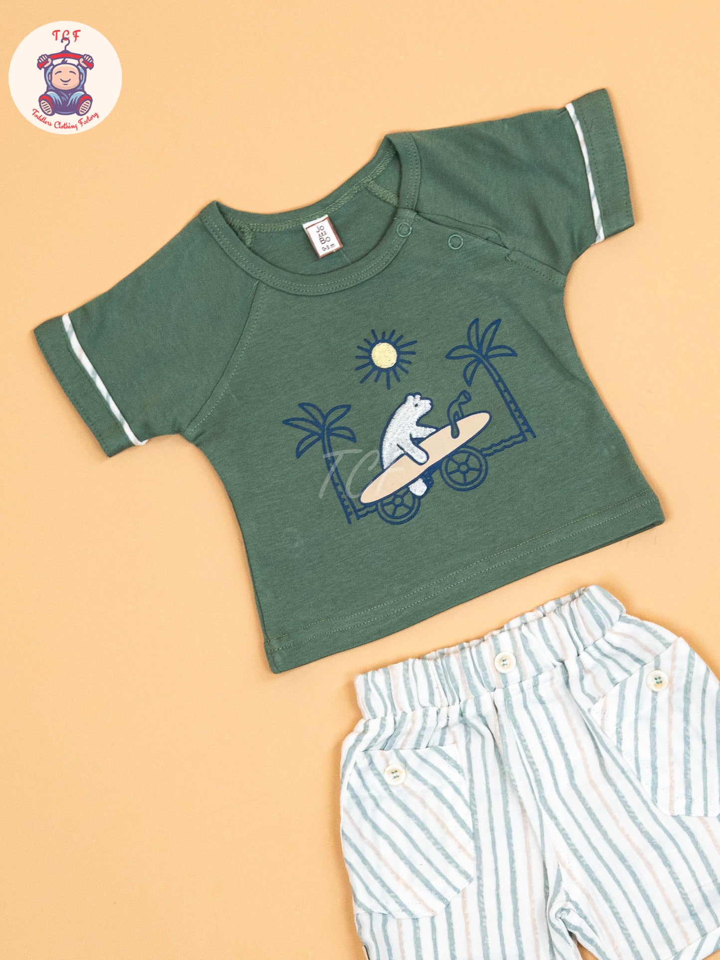 Green - T-Shirts & Shorts