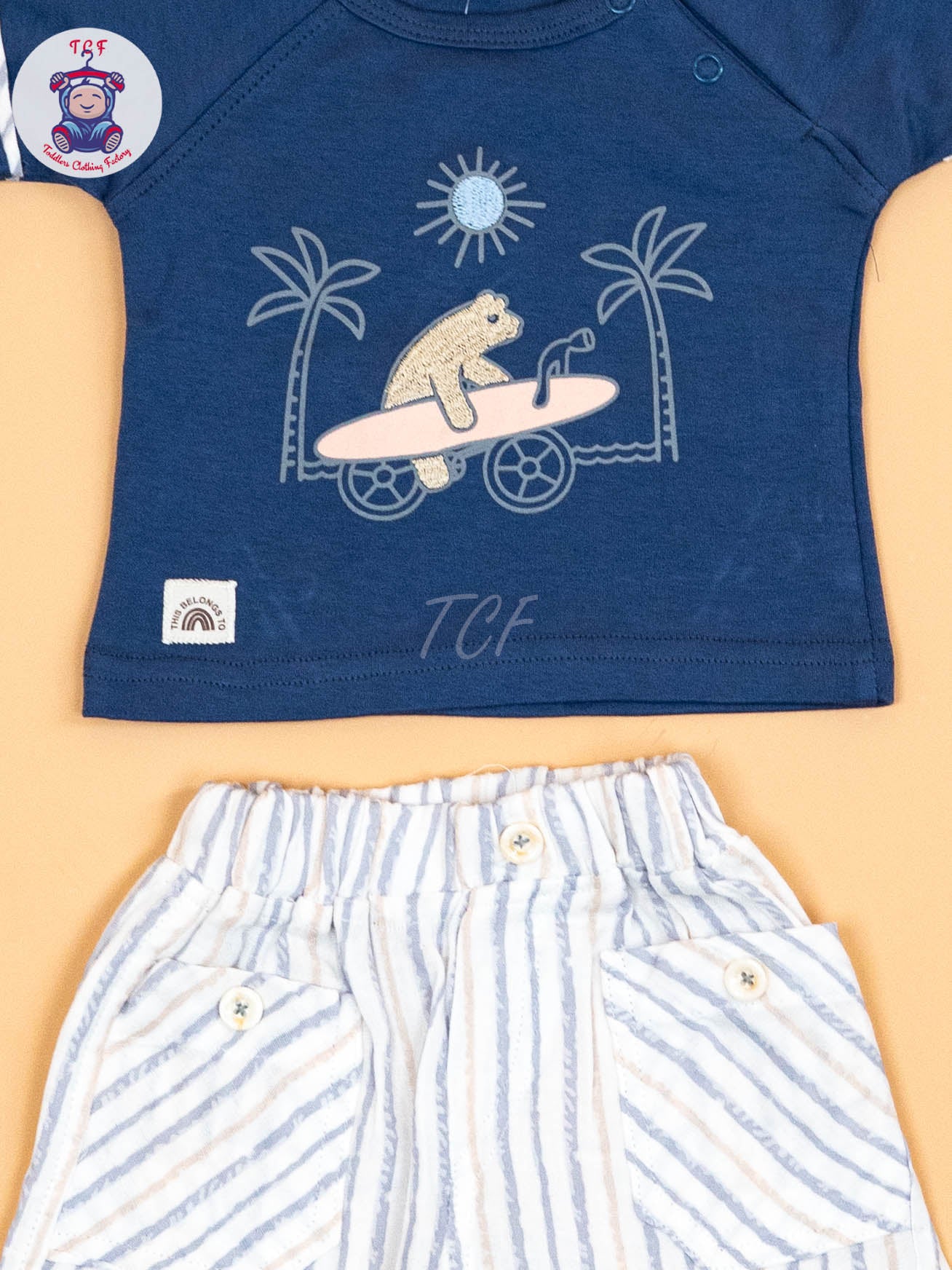 Navy Blue  - T-Shirts & Shorts